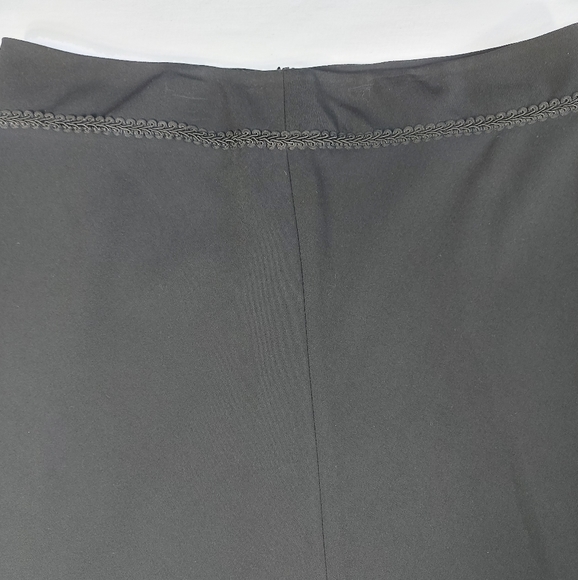 Lana Lee Vintage Classic Black Suit Skirt Blazer With Embroidery, Beads, 14 - Picture 12 of 16